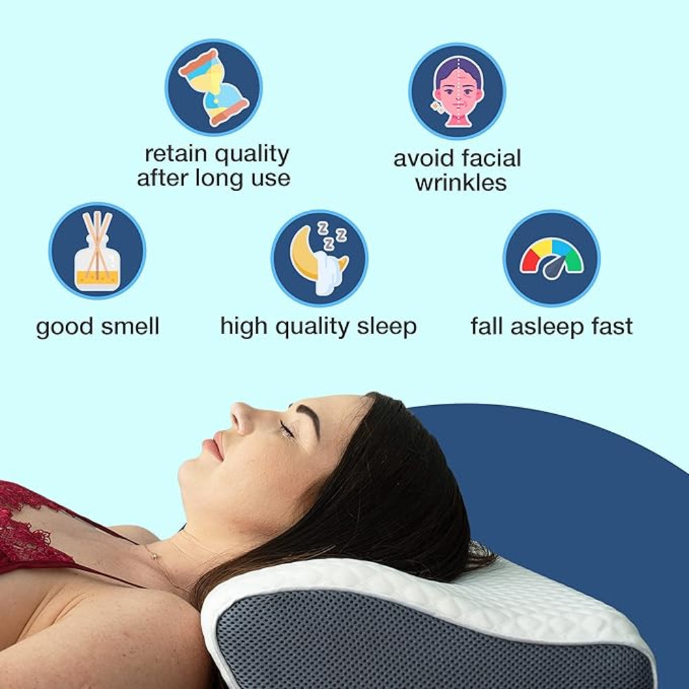 BreatheEase Nackenkissen | Orthopädisches Anti-Schnarch-Kissen 5