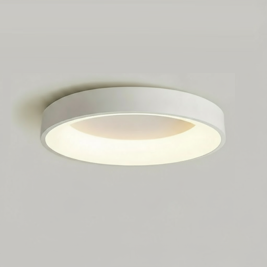 Nordische Runde LED-Deckenleuchte | Deckenlampe Wohnzimmer