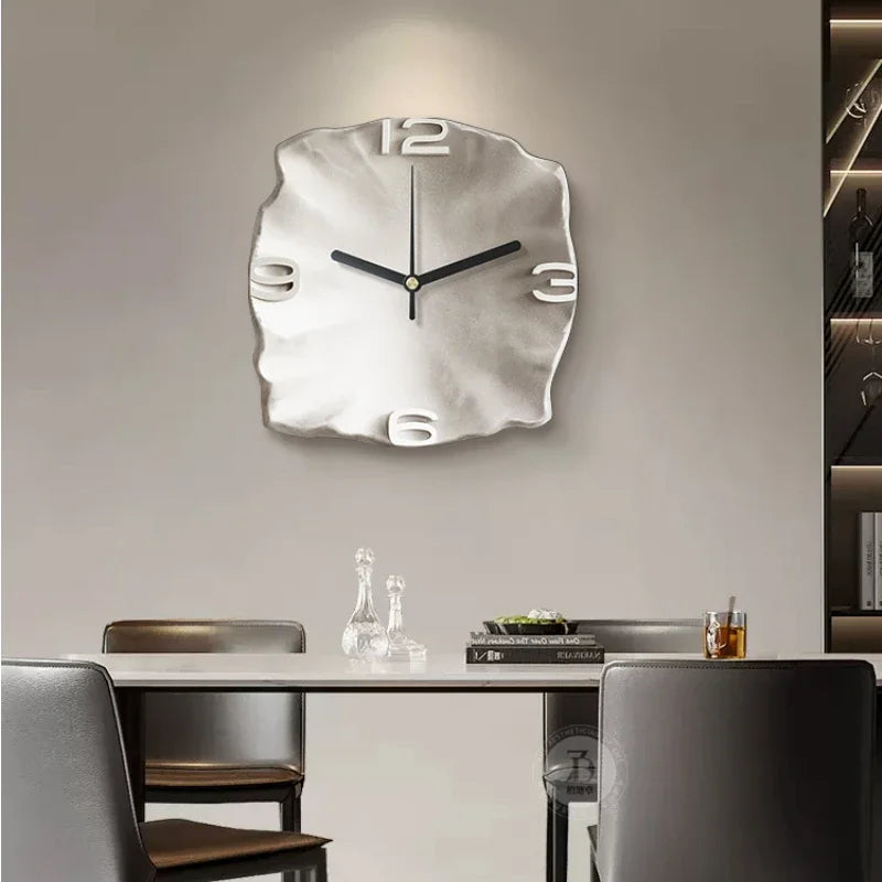Clockistry | Große Wanduhr Modern 50 cm 3D-Design Hingucker 5