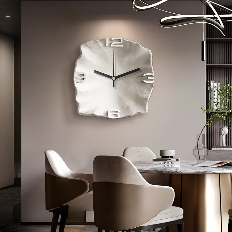 Clockistry | Große Wanduhr Modern 50 cm 3D-Design Hingucker 7