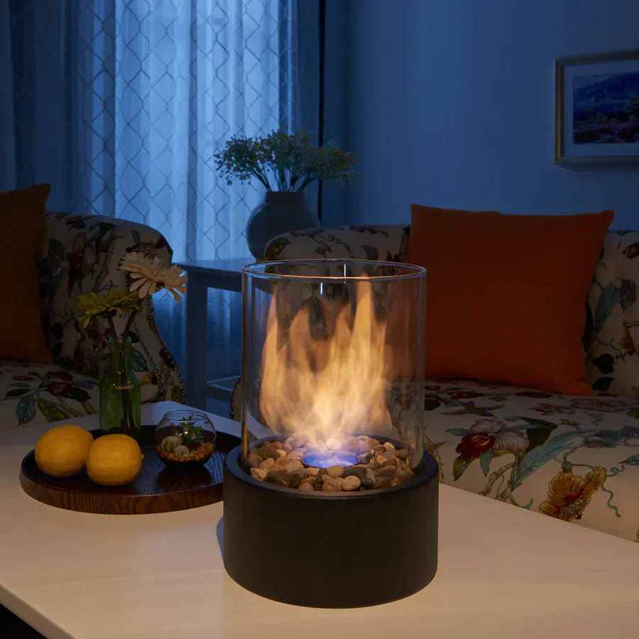 CozyFlame | Tragbare Tisch Feuerstelle für Innen und Außen 3