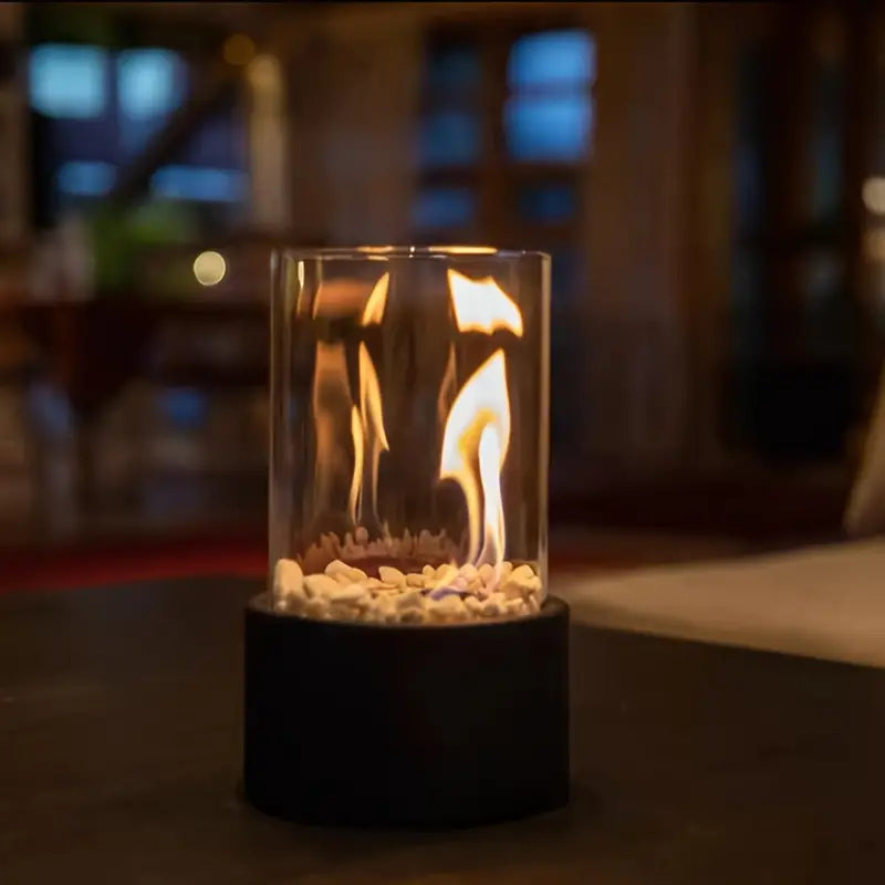 CozyFlame | Tragbare Tisch Feuerstelle für Innen und Außen 5