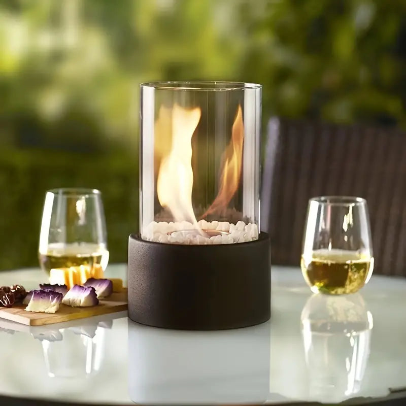 CozyFlame | Tragbare Tisch Feuerstelle für Innen und Außen 7