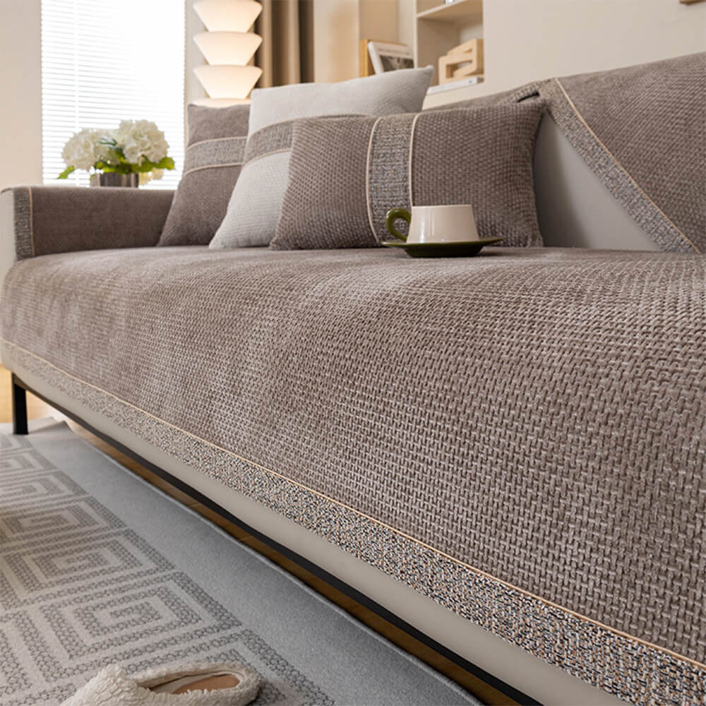 CozyGuard | Bankbezug aus Chenille für stilvollen Schutz 12