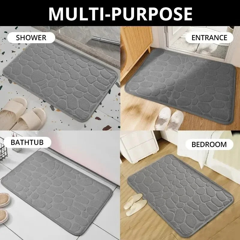CozyStone | Memory Foam Antirutsch Teppichmatte 60x90 cm 3