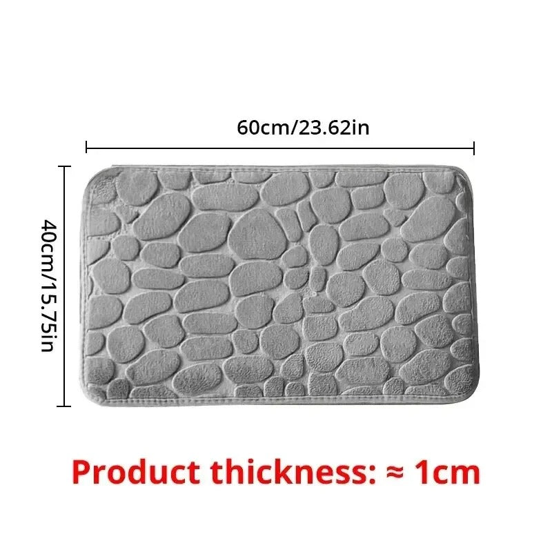 CozyStone | Memory Foam Antirutsch Teppichmatte 60x90 cm 7