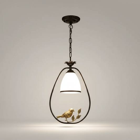 GlassAura | Moderne kroonluchter van glas & ijzer