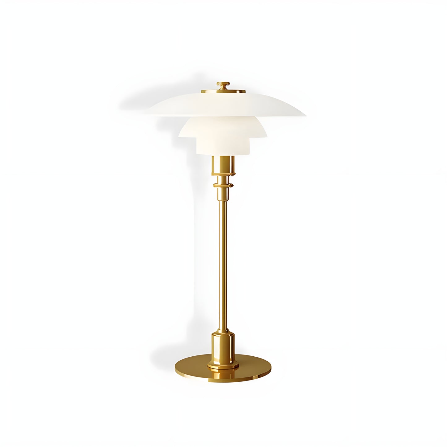 NordiGlow LED Tischlampe – Elegantes Glasdesign im nordischen Stil, dimmbare Beleuchtung für Arbeitszimmer, Wohnzimmer oder Schlafzimmer