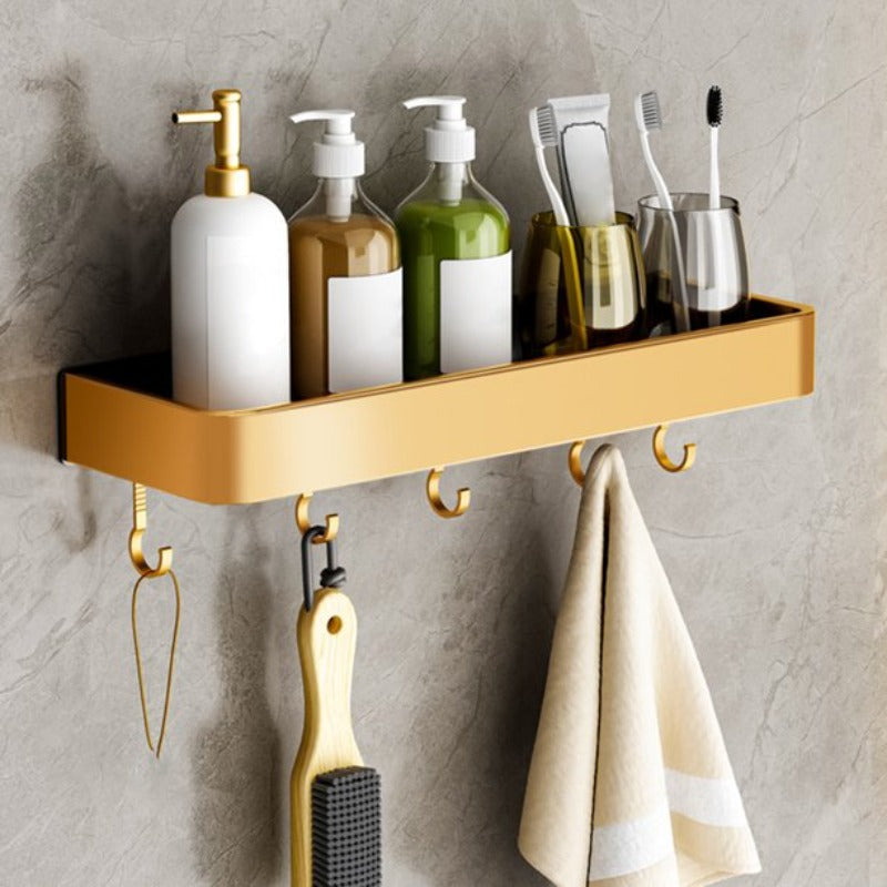 DecoShelf | modernes Wandregal Holz für Badezimmer 0