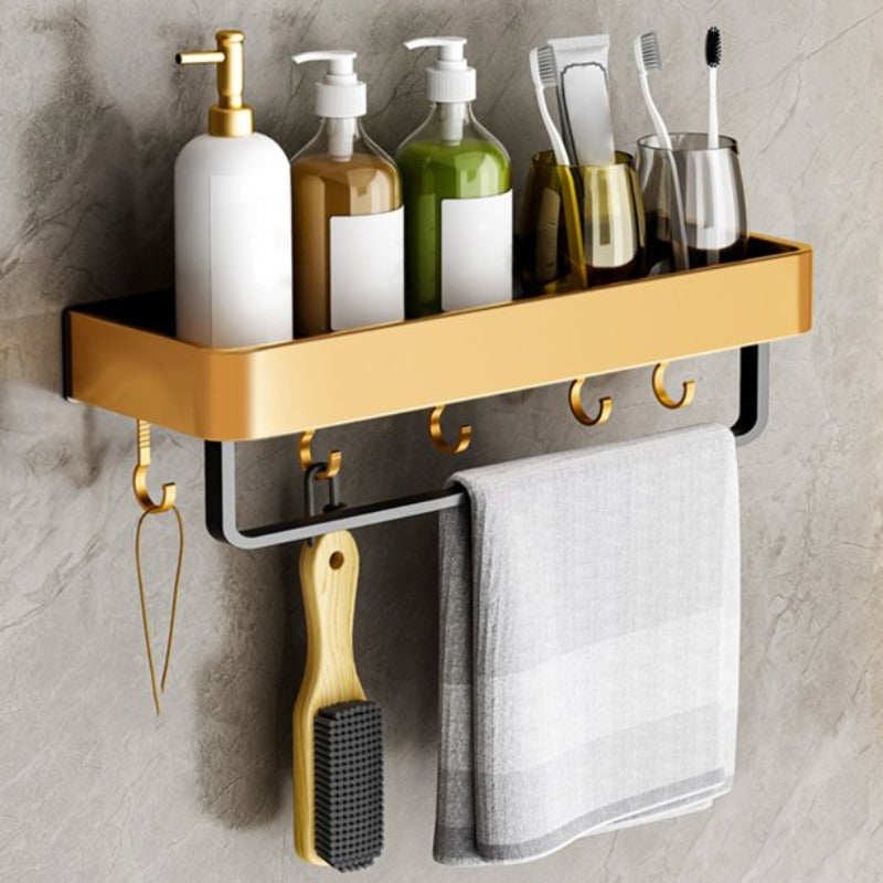 DecoShelf | modernes Wandregal Holz für Badezimmer 2