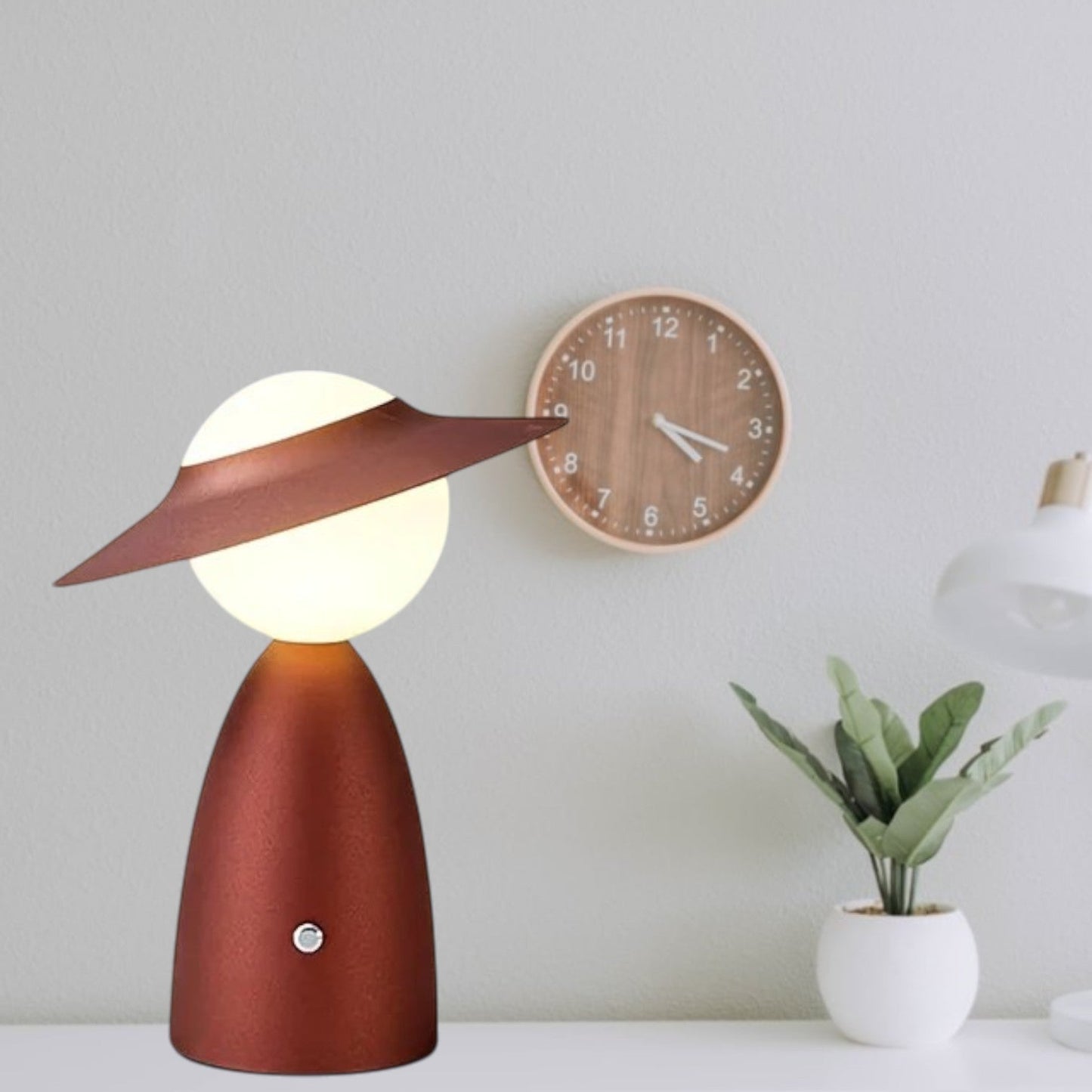 Variant image for TouchBright Kabellose Ladelampe mit Dimmer und LED – Moderne Nachttisch- und Schreibtischlampe in Metall-2