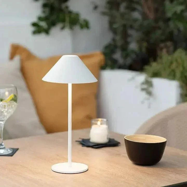 Drahtlose Tischlampe | Minimalistische Akku LED Tischleuchte 7