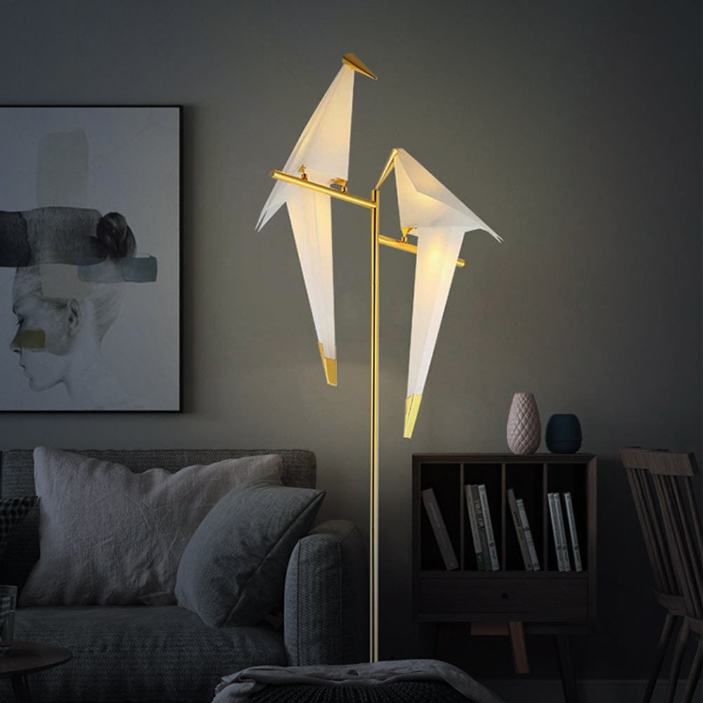 Variant image for Origami Magnet-Vogellampe | Elegante Tischlampe mit Warmem Licht und Flexiblem Design für Zuhause und Büro-3
