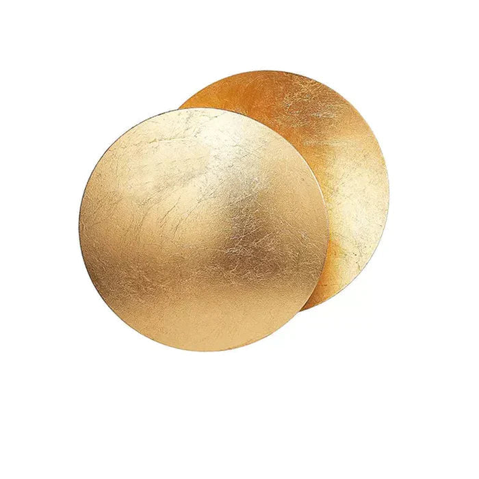 Eclipselampe | Wandleuchte mit Drehbaren Goldenen Scheiben 0