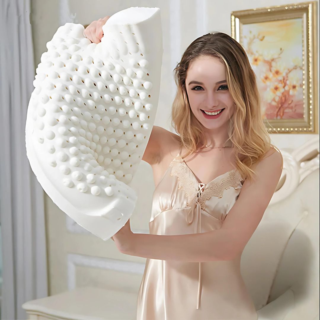 EcoNeck Comfort | Orthopädisches Nackenstützkissen aus Naturkautschuk 2