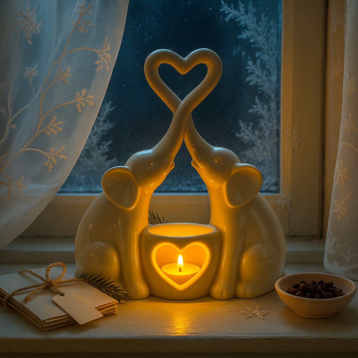 Elefanten-Liebeslicht | LED Nachtlicht für Kinder 3