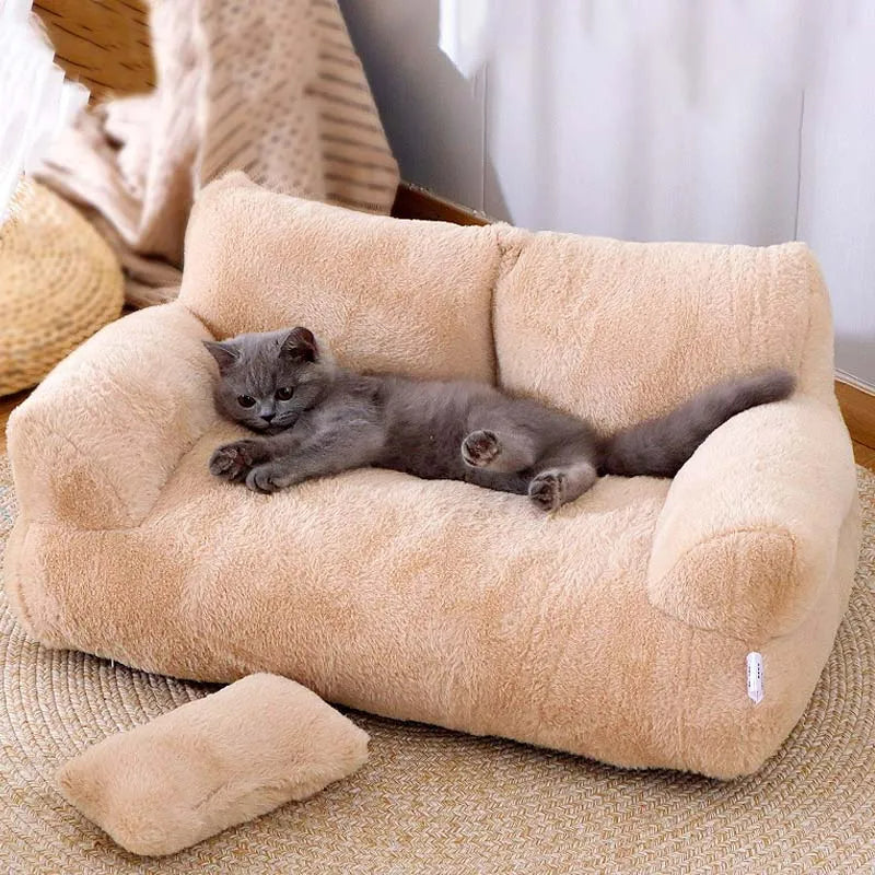 Elegantes Haustiersofa | Komfortables Tiermöbel für Hunde und Katzen 1
