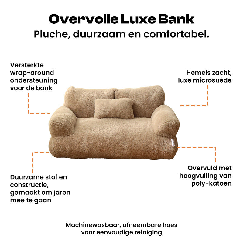 Elegantes Haustiersofa | Komfortables Tiermöbel für Hunde und Katzen 4