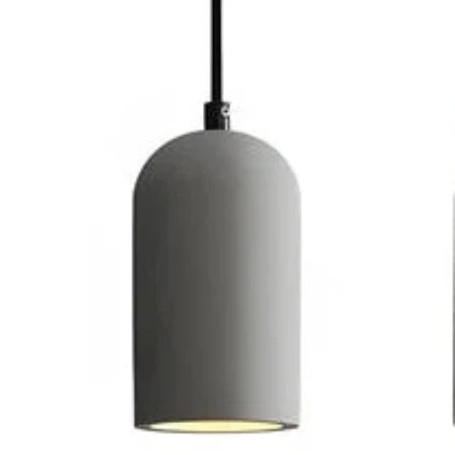 Variant image for Moderne Beton Pendelleuchte | Hängelampe für Esszimmer und Wohnräume, Ø 9.6 cm, 200 cm Kabel, LED Lichtquelle-5