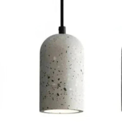 Variant image for Moderne Beton Pendelleuchte | Hängelampe für Esszimmer und Wohnräume, Ø 9.6 cm, 200 cm Kabel, LED Lichtquelle-3