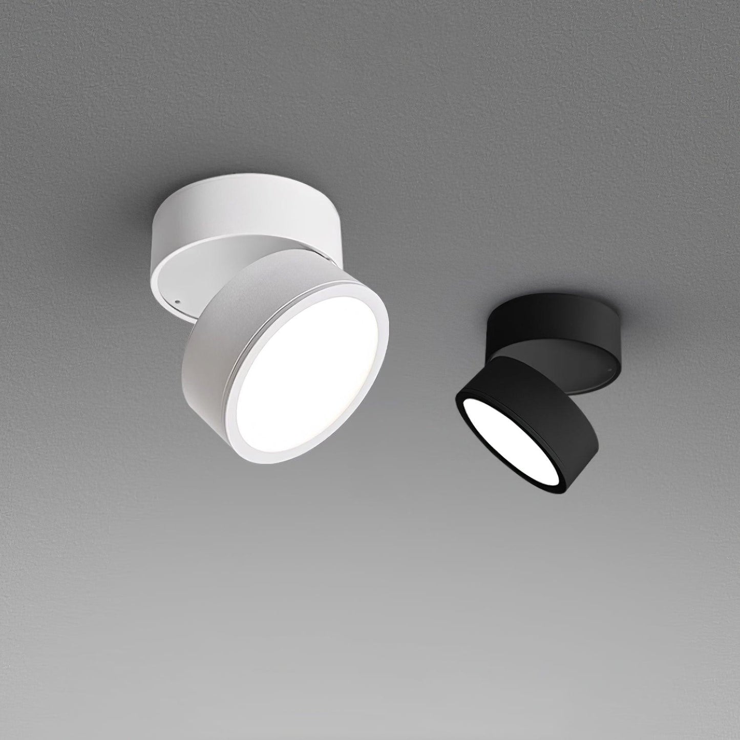 Favilla LED Deckenleuchte mit Verstellbarem Mechanismus – Aluminium, Warmweiß 3000K, Kompakt für Wohnzimmer und Akzentbeleuchtung-2