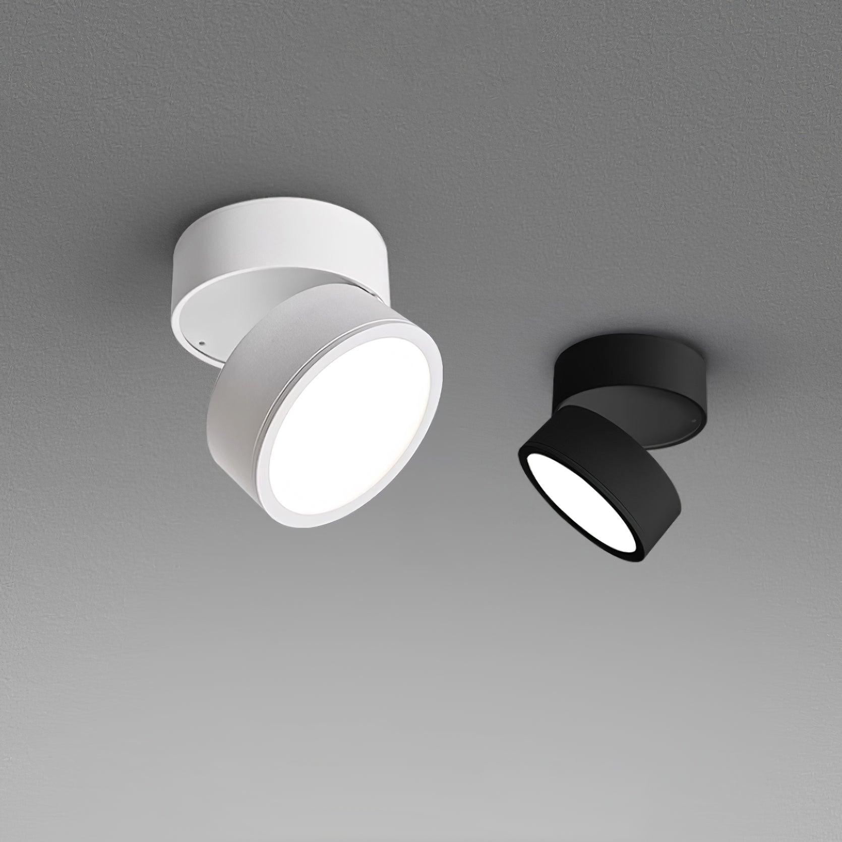 Favilla LED Deckenleuchte mit Verstellbarem Mechanismus – Aluminium, Warmweiß 3000K, Kompakt für Wohnzimmer und Akzentbeleuchtung-2