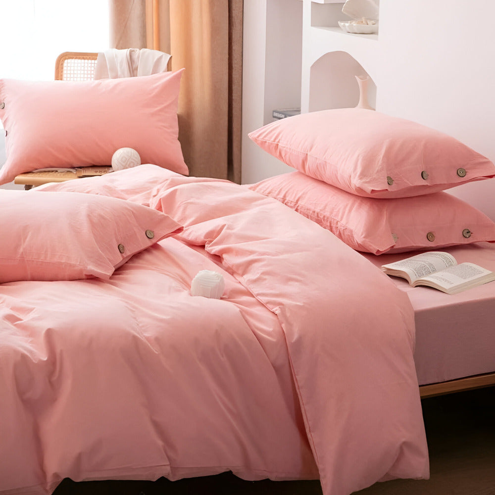 Favonia | Baumwoll Bettwäsche Set 135x200 cm mit Kissenbezügen 2