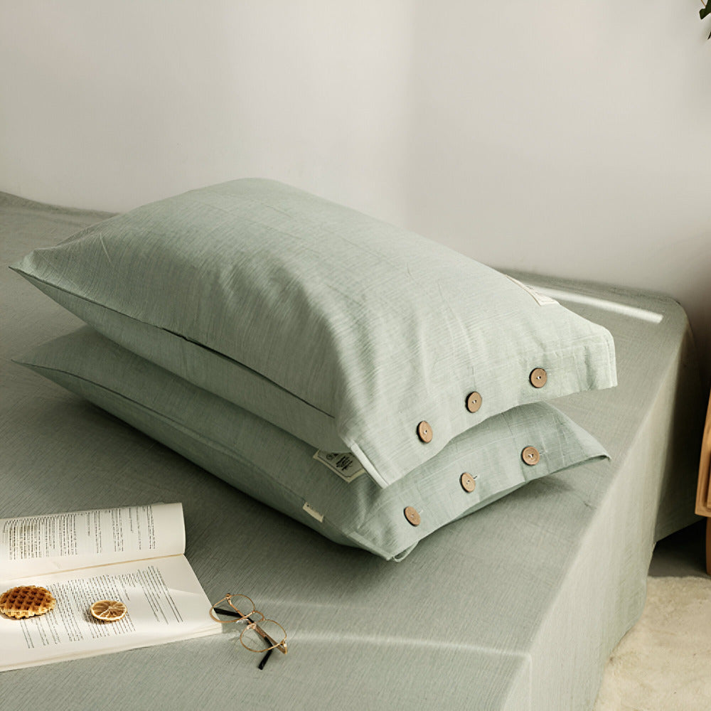 Favonia | Baumwoll Bettwäsche Set 135x200 cm mit Kissenbezügen 4