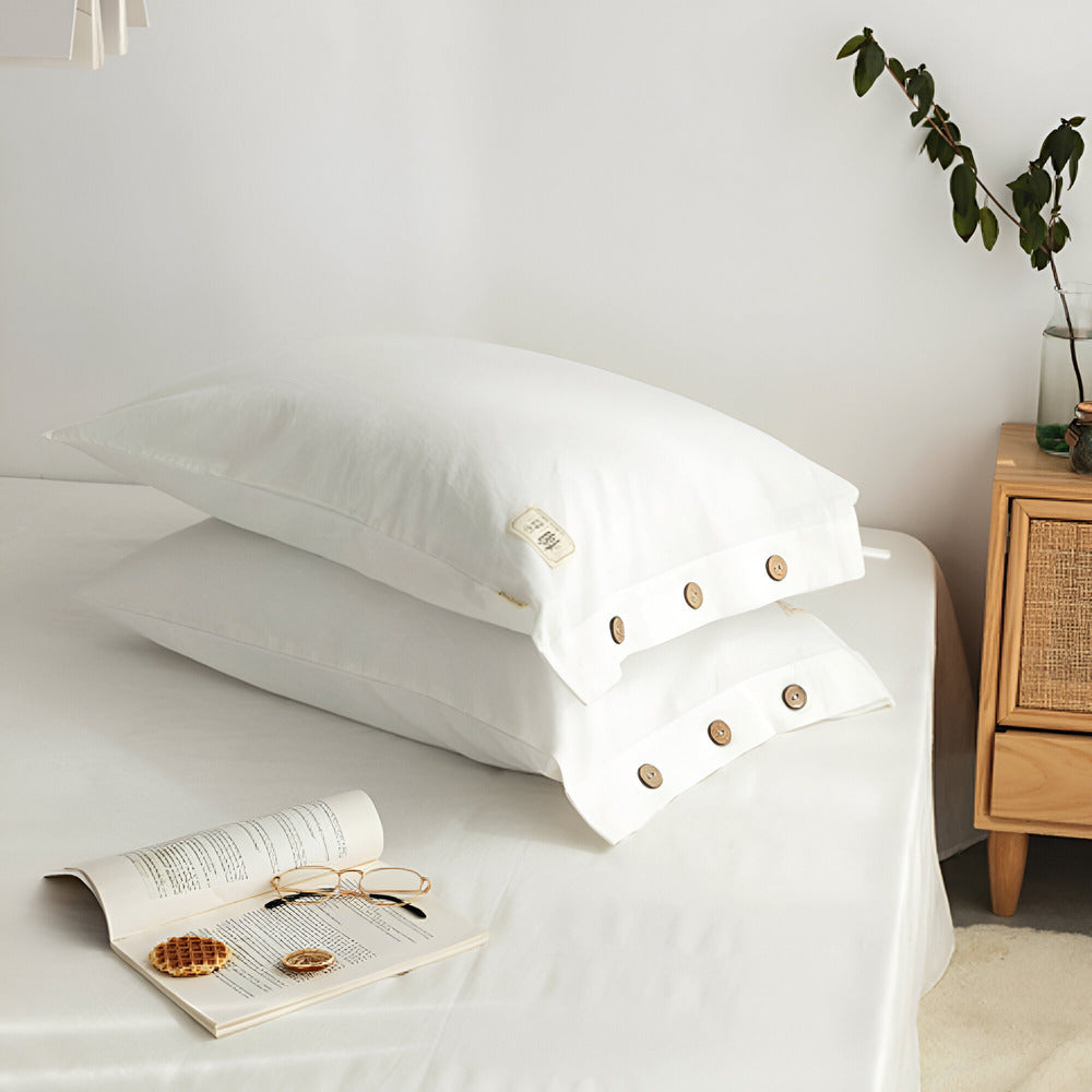 Favonia | Baumwoll Bettwäsche Set 135x200 cm mit Kissenbezügen 5