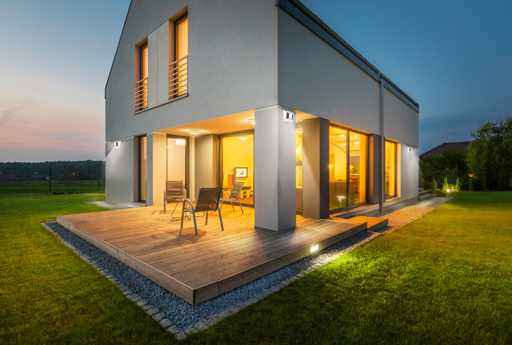 Edelstahl Solar-LED-Außenwandleuchte mit Automatischer Beleuchtung – Wetterfest und Energieeffizient für Garten und Terrasse-4