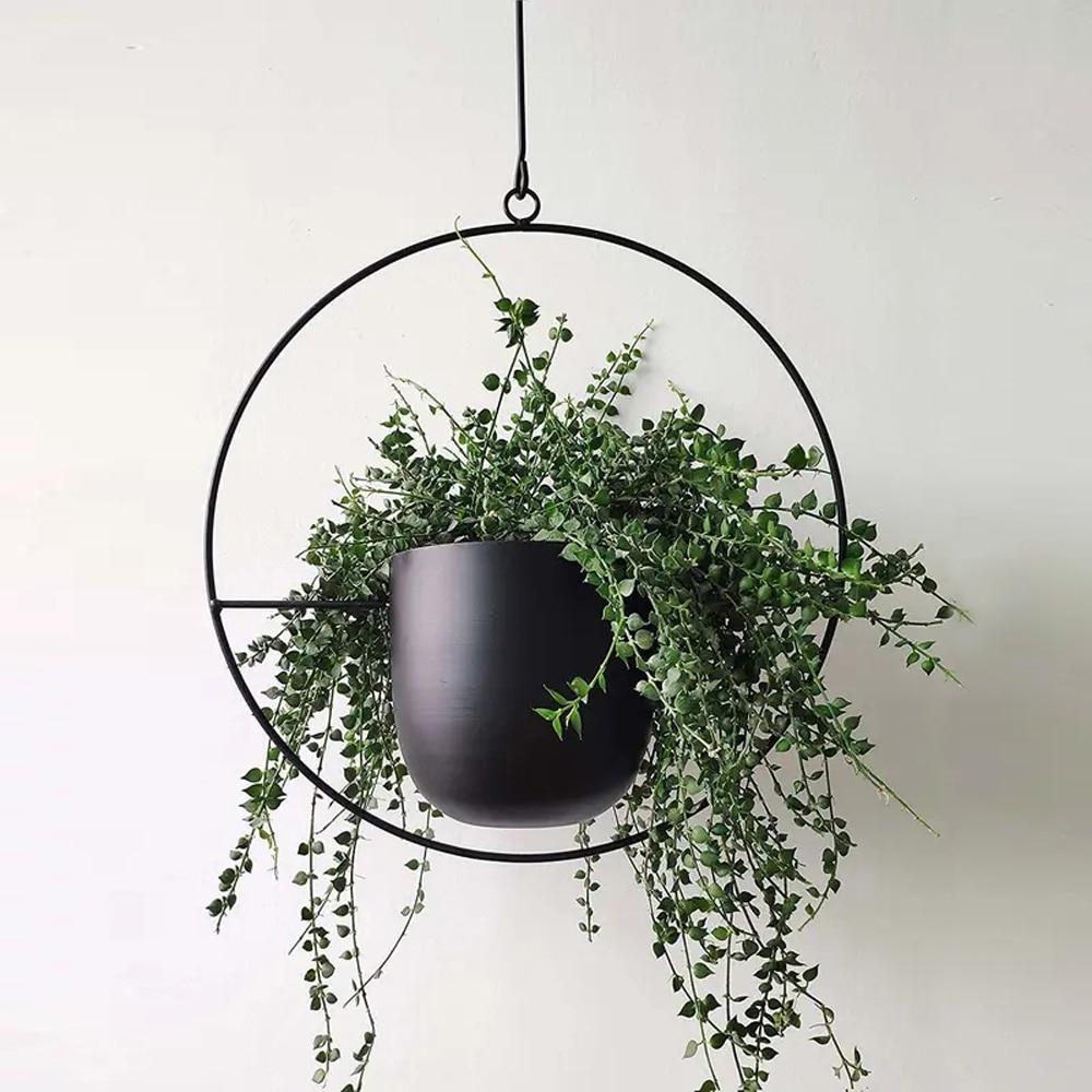 FloraFrame | Moderne Pflanzen Halterung aus Eisen 2