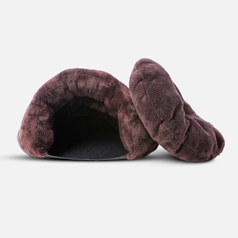 Gemütliches Höhlenbett für Hunde | Entspannungsbett Beige 2