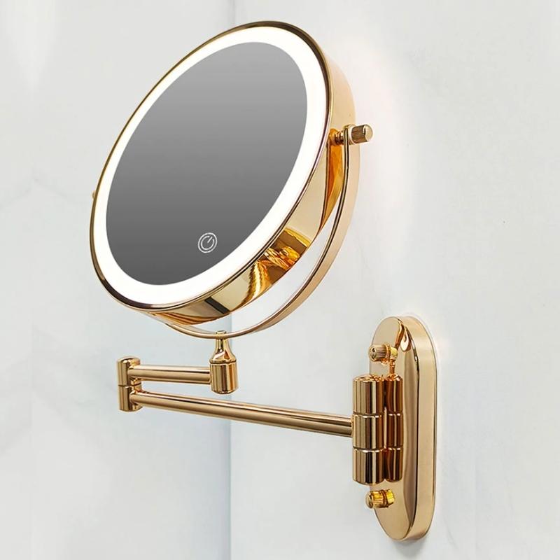 GlamGlow | Deluxe Make-up Spiegel mit LED und Vergrößerung 0