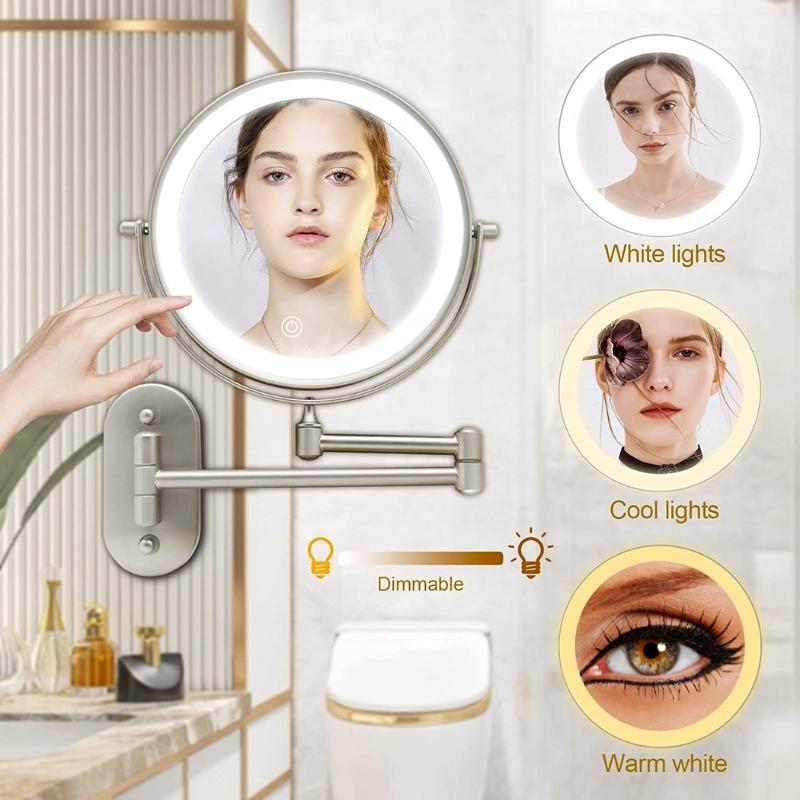 GlamGlow | Deluxe Make-up Spiegel mit LED und Vergrößerung 7