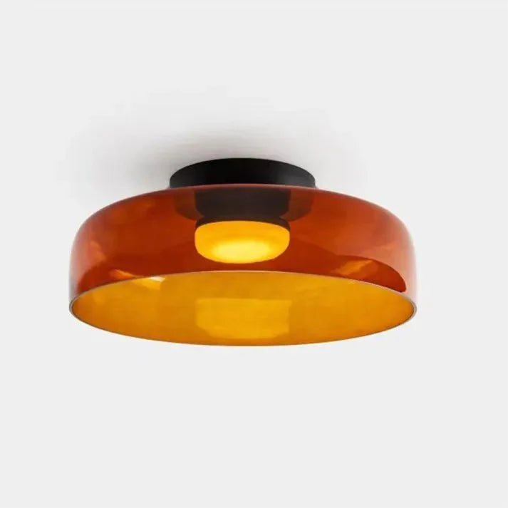 Glas LED Deckenlampe | Moderne Deckenleuchte Wohnzimmer 0