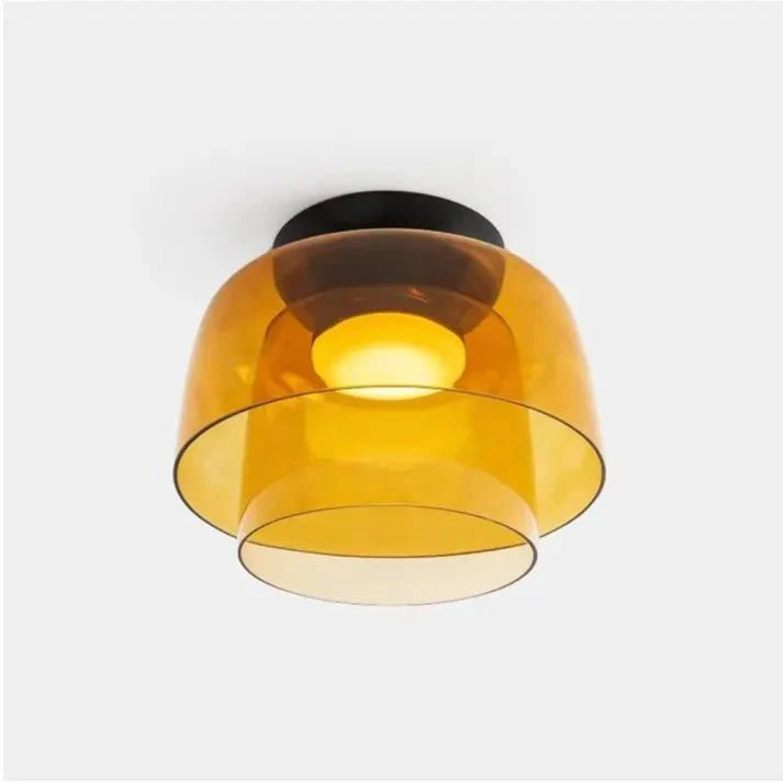 Glas LED Deckenlampe | Moderne Deckenleuchte Wohnzimmer 18