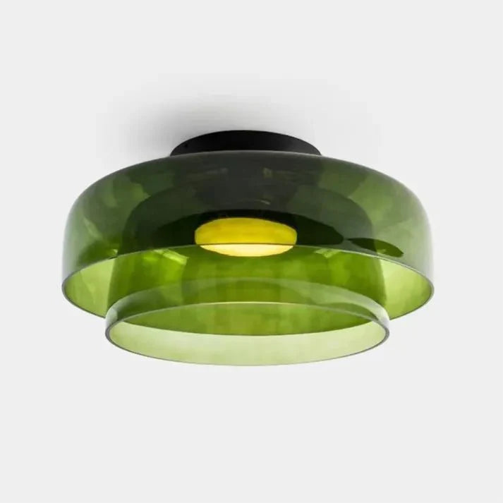 Glas LED Deckenlampe | Moderne Deckenleuchte Wohnzimmer 19