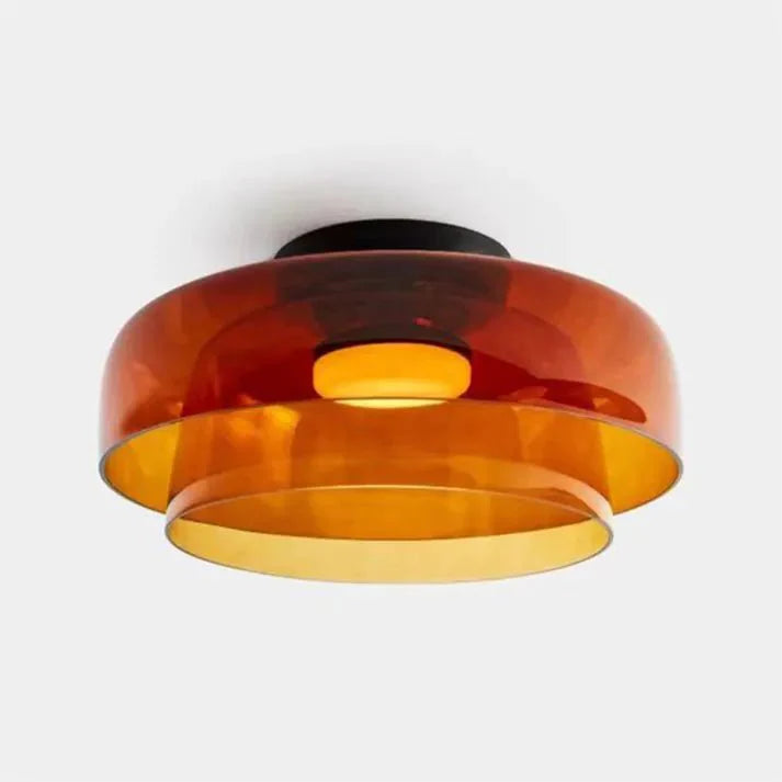 Glas LED Deckenlampe | Moderne Deckenleuchte Wohnzimmer 6