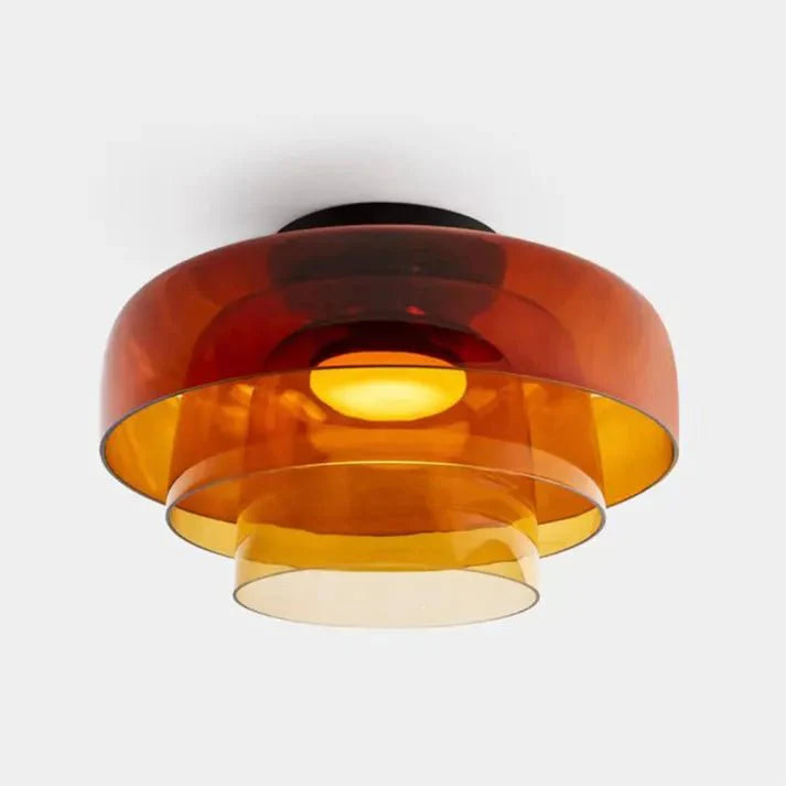 Glas LED Deckenlampe | Moderne Deckenleuchte Wohnzimmer 7