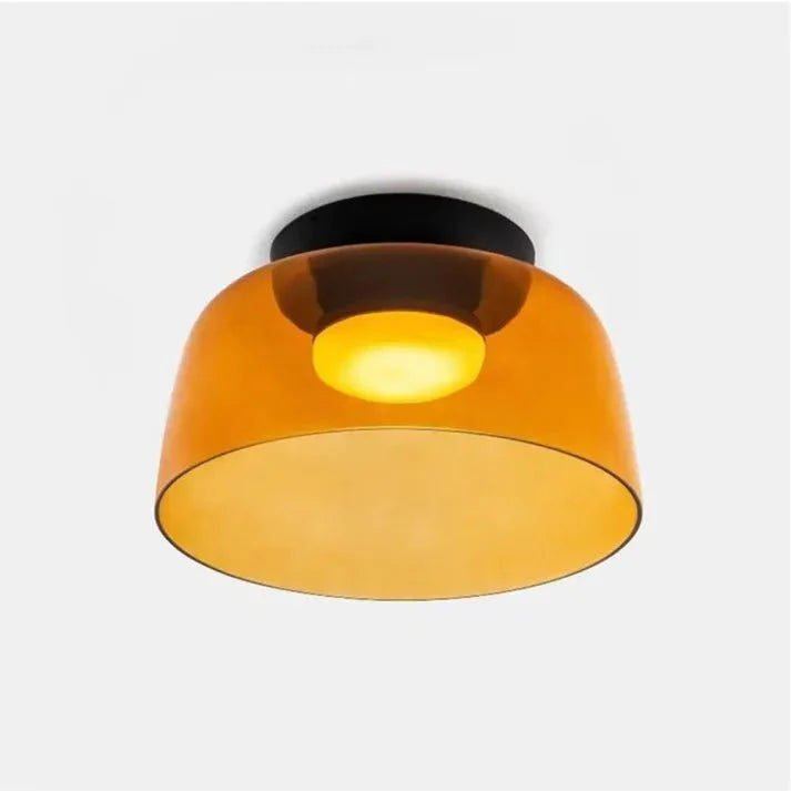 Glas LED Deckenlampe | Moderne Deckenleuchte Wohnzimmer 8