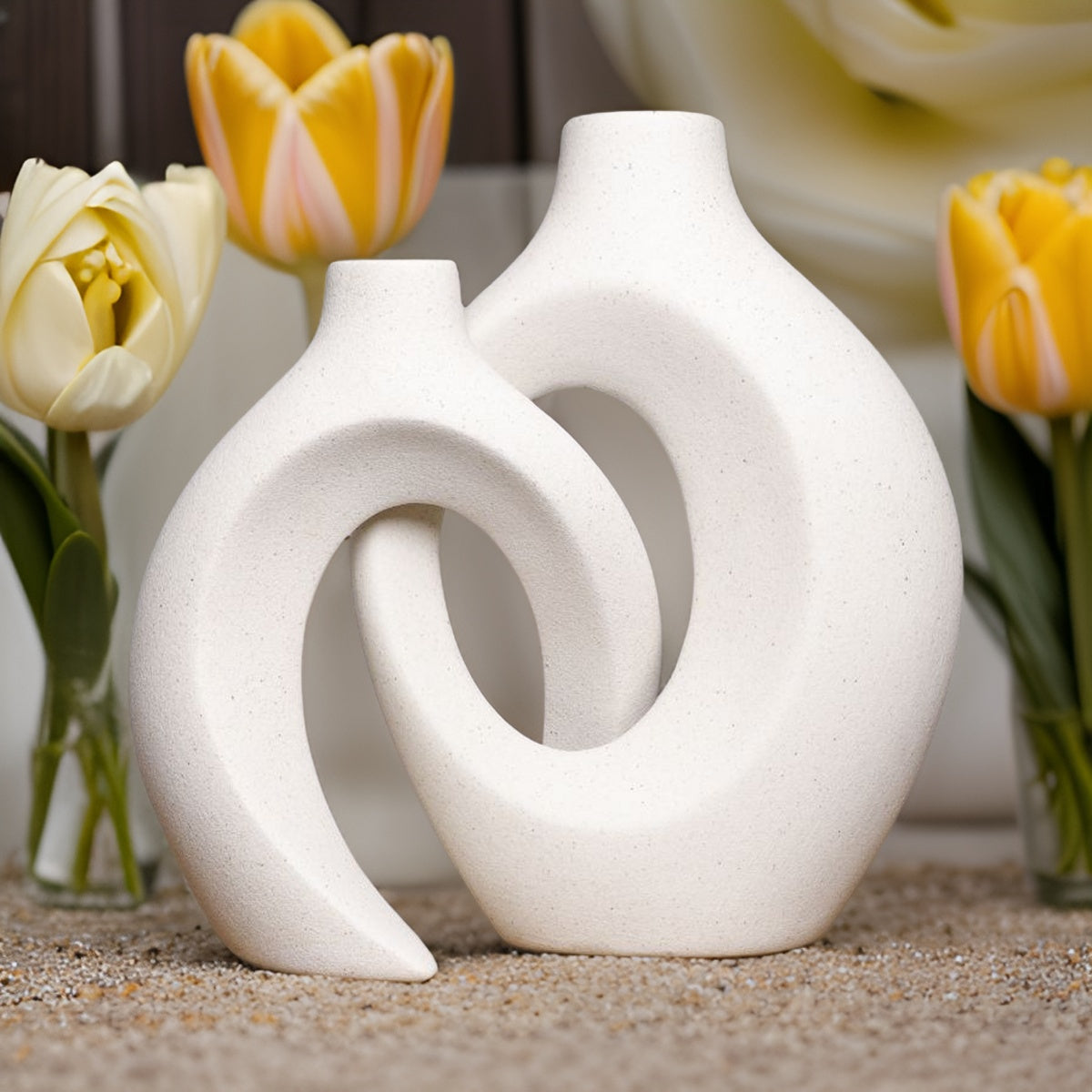 Gleora | Einzigartige Blumenvasen mit Geflochtenem Design 6