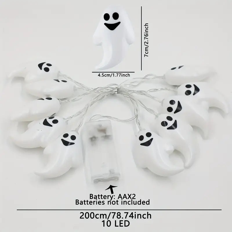 Gruselige Lichterkette | Halloween Dekoration 3