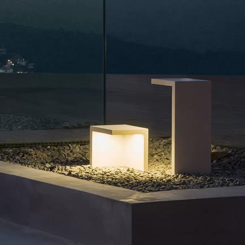 Moderne Außen-Solarleuchte aus Rostfreiem Stahl | Wasserdicht IP65, Warmweißes Licht für Garten und Terrasse-1