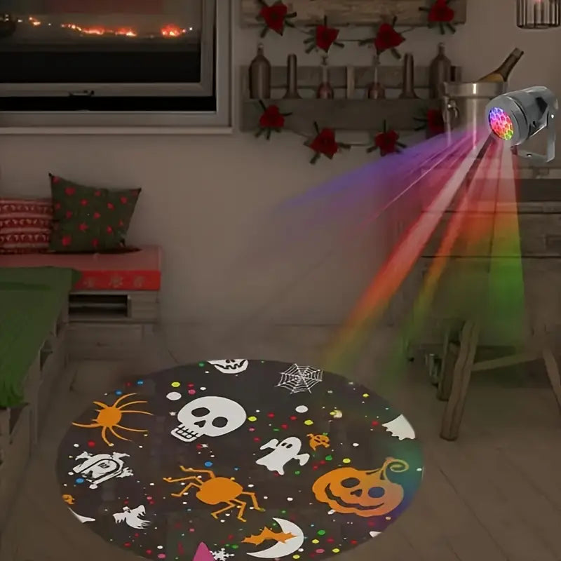 Halloween Projektorlampe | USB Lampe für Gruselige Dekoration 3