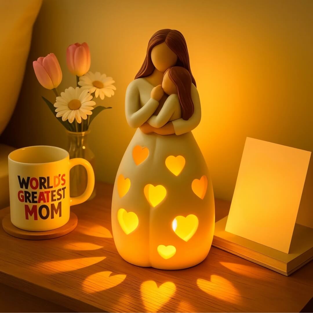 Herz der Mutter | LED Tischlampe für Gemütliche Atmosphäre 3