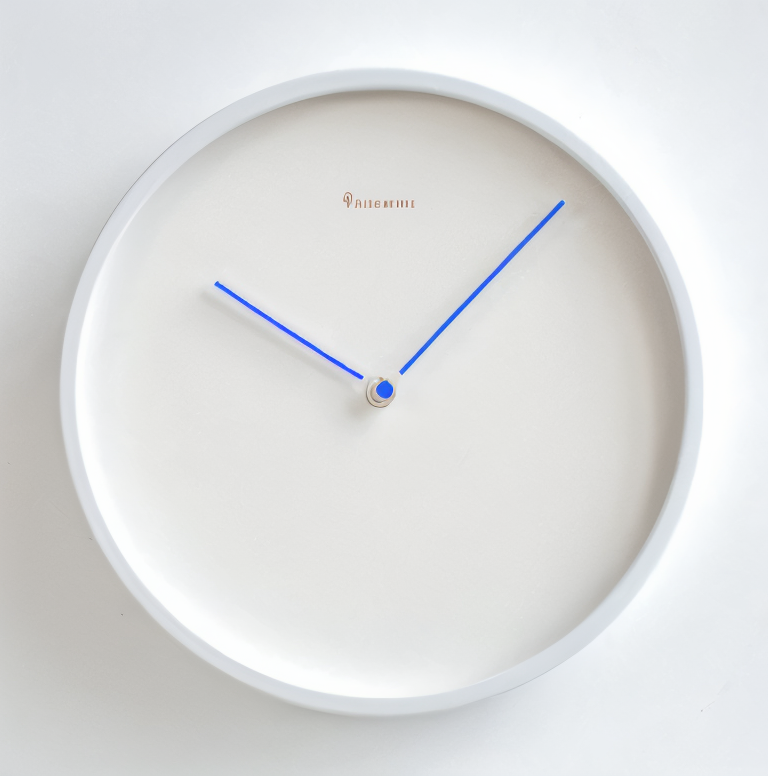 Variant image for Circ O'Clock – Moderne Wanduhr Schwarz mit Geräuschlosem Uhrwerk – 25 cm Minimalistische Küchenuhr für Ruhige Räume-7