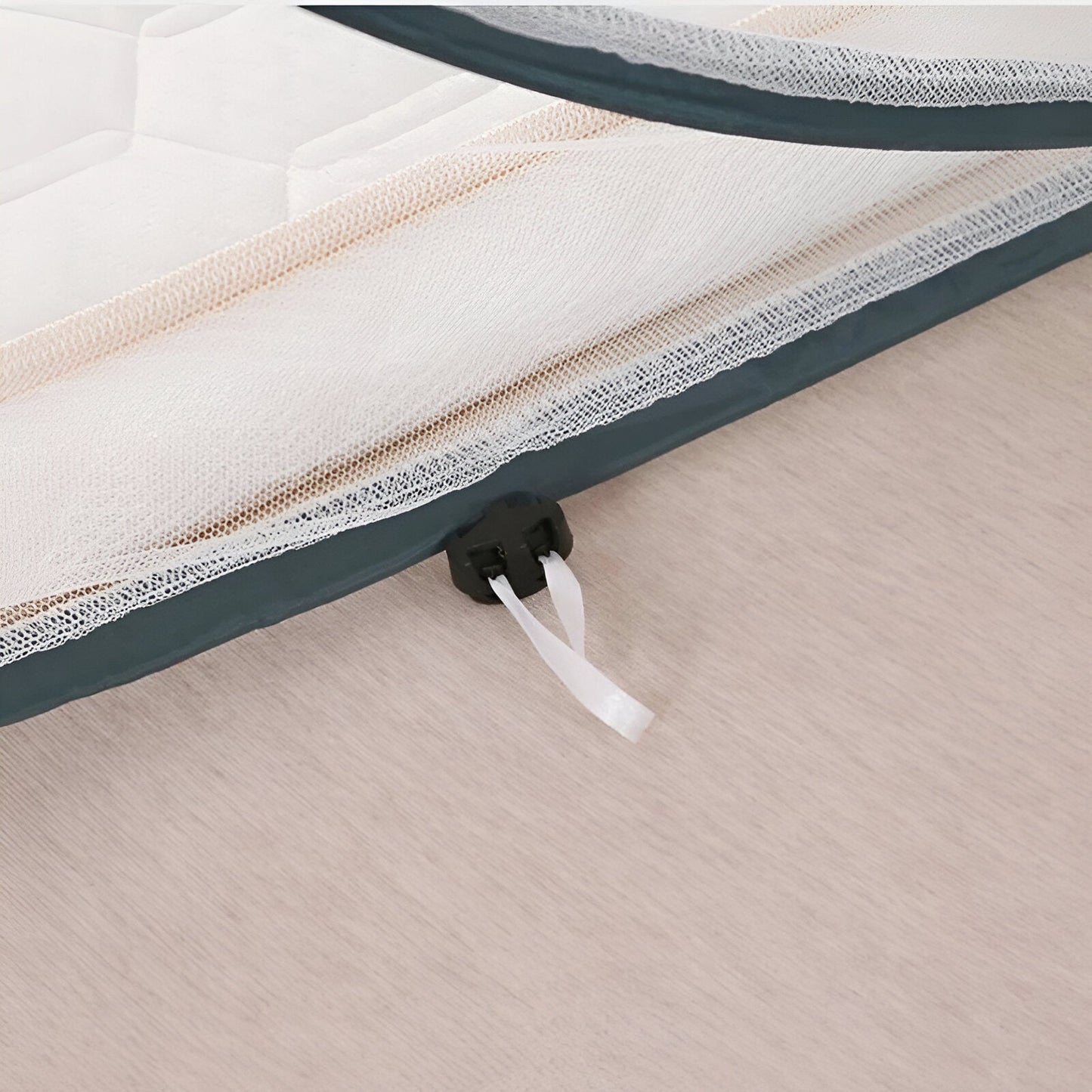 Faltbares Moskitonetz für Bett – Effektiver Mückenschutz aus Polyester und Glasfaser, Rundes Design-6