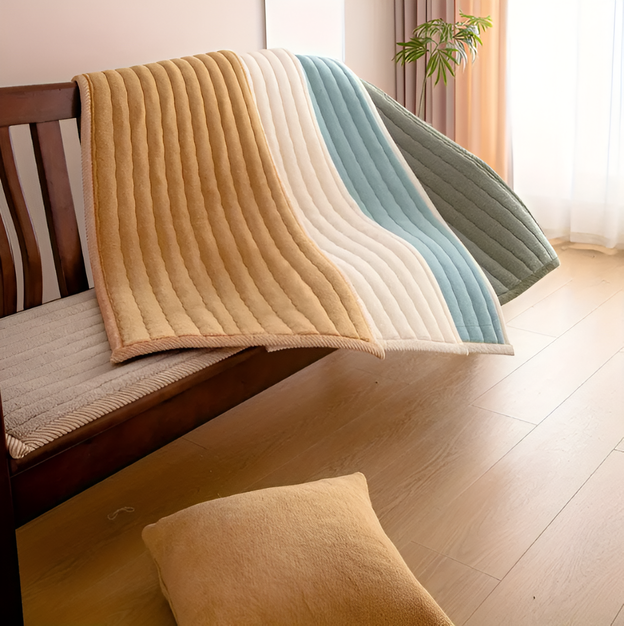 PolyesPlush Sofabezug | Rutschfester Überzug für Haustiere 2