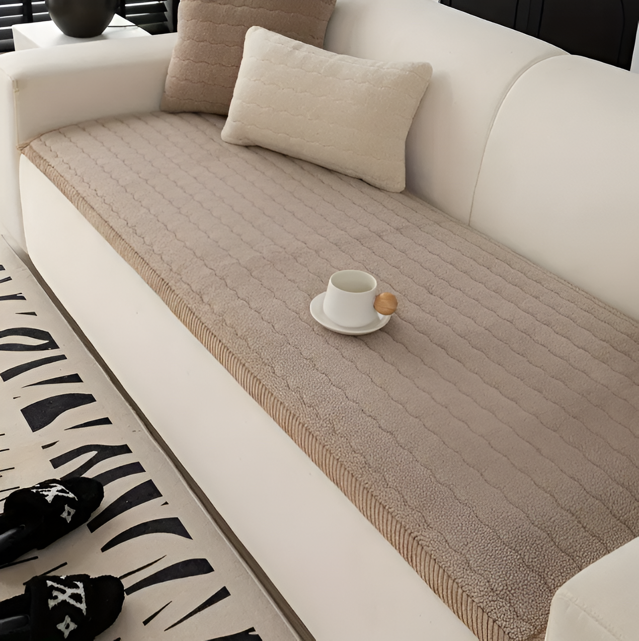 Variant image for PolyesPlush Sofabezug | Rutschfester Überzug für Haustiere-5