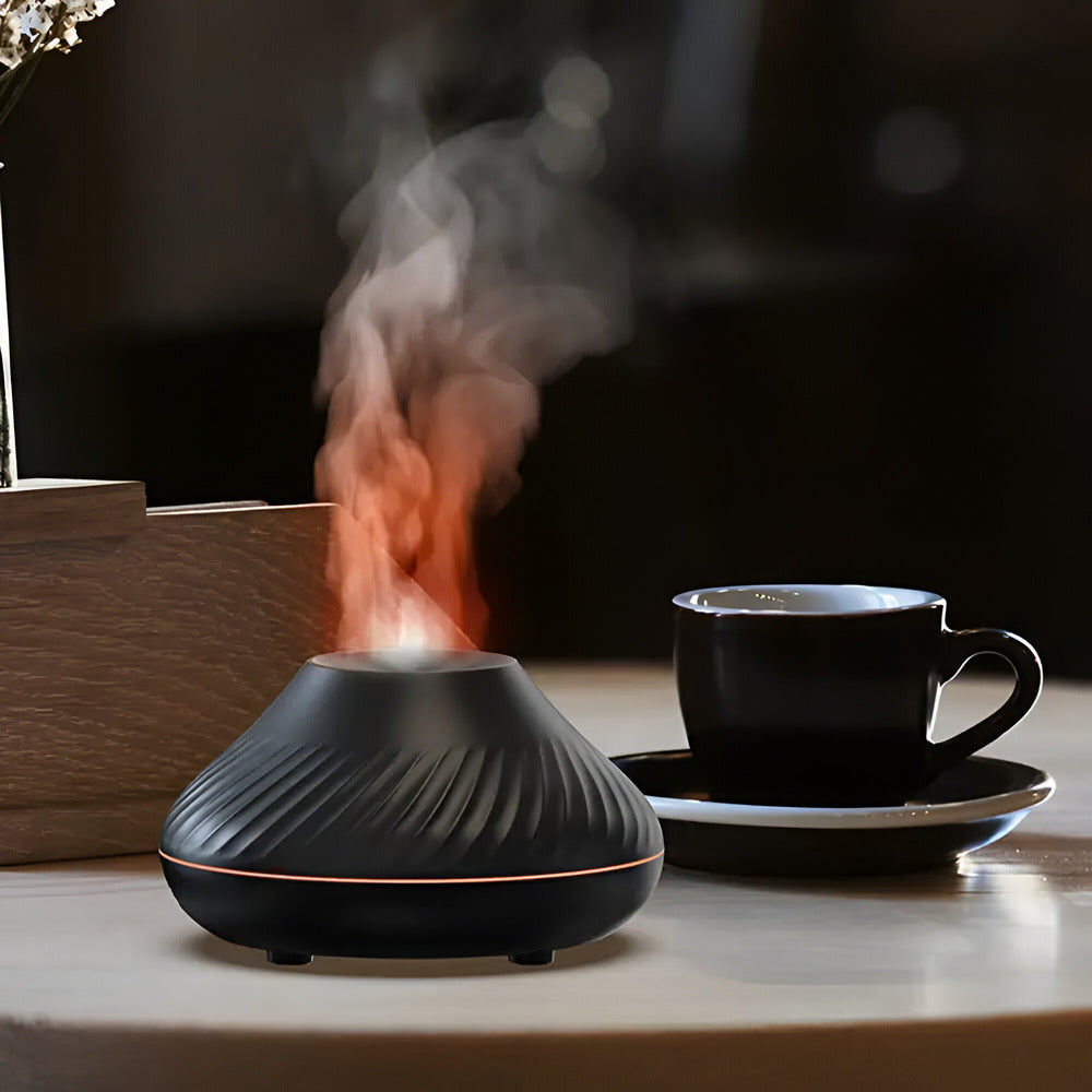 Eleganter Ultraschall Aroma Diffusor mit 7-Farben LED und Auto-Ausschaltfunktion | Raumduft Diffuser für Aromatherapie-2